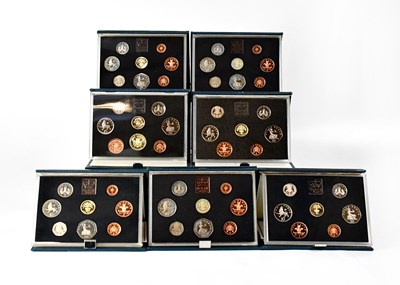 Lot 672 - ROYAL MINT; seven United Kingdom Proof Coin...