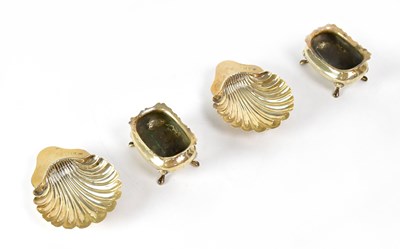 Lot 750 - GEORGE UNITE; a pair of Edward VII hallmarked...