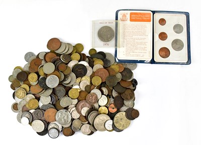 Lot 619 - A collection of UK pre-decimal and world...