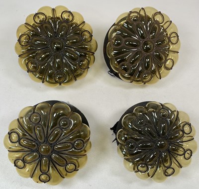 Lot 539 - Four mid 20th century Venetian style handblown...