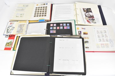 Lot 779 - Four stamp albums comprising two Irish and two...