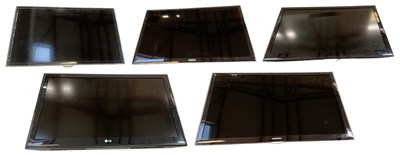 Lot 505 - Five assorted flatscreen televisions including...
