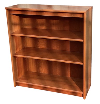 Lot 61 - G PLAN; a modern teak veneered bookcase, with...