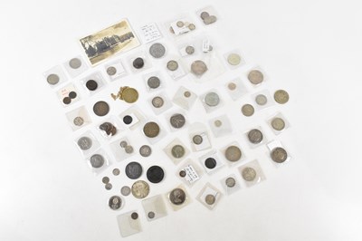 Lot 655 - A miscellany of silver, cupro-nickel and alloy...