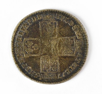 Lot 592 - A George II 1745 shilling.