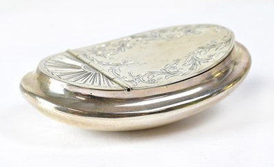 Lot 771 - J. WILMOT; an Edward VII hallmarked silver...