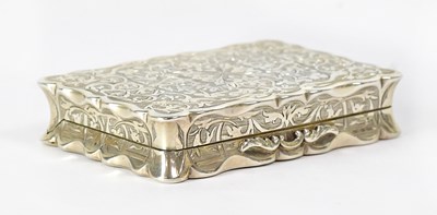 Lot 770 - GEORGE UNITE; a Victorian hallmarked silver...