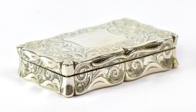 Lot 765 - EDWARD SMITH; a Victorian hallmarked silver...