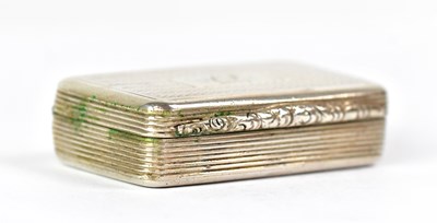 Lot 789 - THOMAS SHAW; a William IV hallmarked silver...