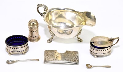 Lot 2426 - FINNEGANS LTD; a George V hallmarked silver...