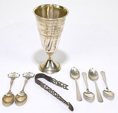 Lot 2427 - MAPPIN & WEBB; a George V hallmarked silver...