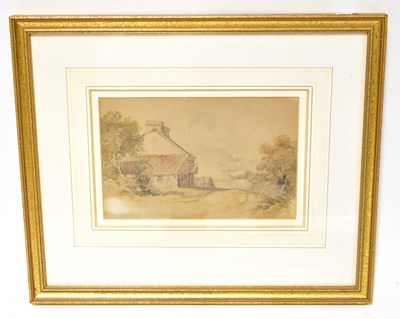 Lot 465 - THOMAS LOUND (1802-1861); pencil and wash,...