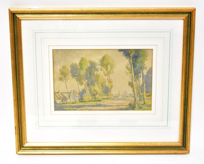 Lot 451 - BERNARD CECIL GOTCH (1876-1949); watercolour,...