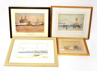 Lot 477 - Two maritime watercolours comprising T. G....
