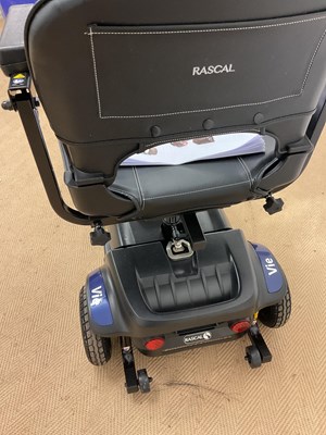 Lot 44 - RASCAL VIE; an as new mobility scooter,...