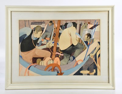 Lot 62 - GEORGE LARGE RBA RI (b.1936); watercolour,...