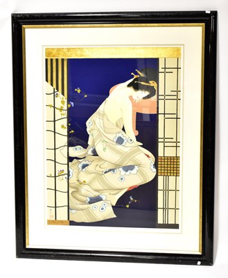Lot 487 - HARUYO MORITA (Japanese, born 1945); colour...