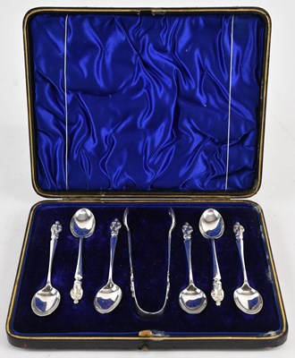 Lot 1175 - BARKER BROTHERS; a cased set of late Victorian...