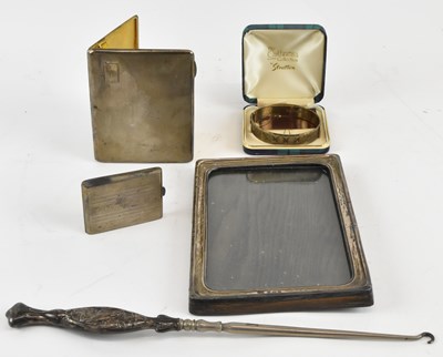 Lot 1176 - WILLIAM SUCKLING LTD; a George VI hallmarked...