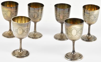 Lot 1216 - BARNARD & SONS LTD; a set of six Victorian...