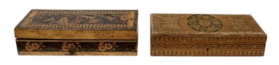 Lot 352 - An early 20th century rectangular inlaid...