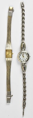 Lot 1649 - Two lady's dress watches comprising a Citizen...