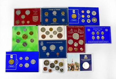 Lot 667 - Nine uncirculated coin packs, comprising...