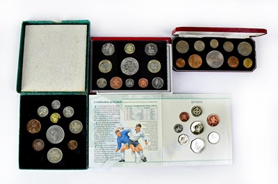 Lot 661 - Four United Kingdom uncirculated coin packs,...