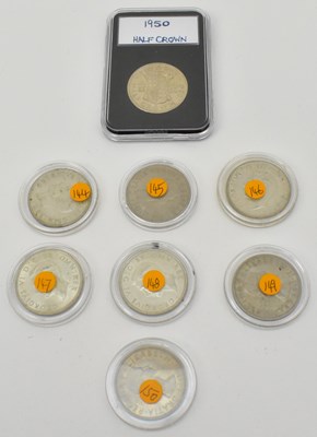 Lot 1600 - A collection of eight GB George VI and...