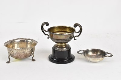 Lot 1209 - STOKES & IRELAND LTD; an Edward VII hallmarked...