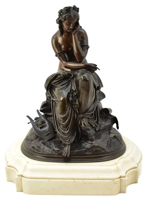 Lot 590 - PIERRE ALFRED ROBINET (French, 1814-1878); a...
