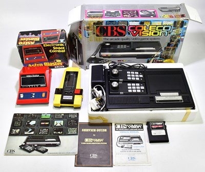 Lot 317 - CBS; a boxed Coleco Vision arcade video game...