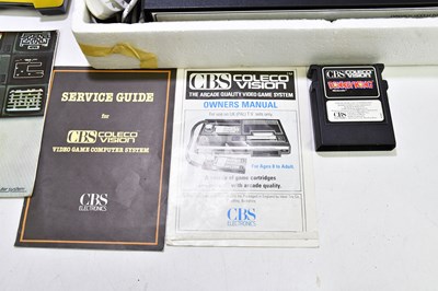 Lot 317 - CBS; a boxed Coleco Vision arcade video game...