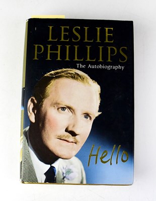 Lot 693 - LESLIE PHILLIPS; 'Hello' The Autobiography,...