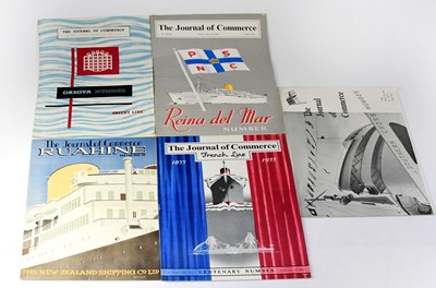 Lot 295 - THE JOURNAL OF COMMERCE; five copies of the...