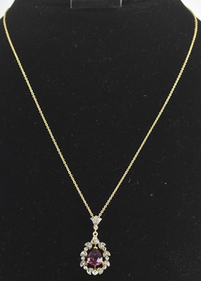 Lot 1475 - A 925 hallmarked silver gilt fine link...