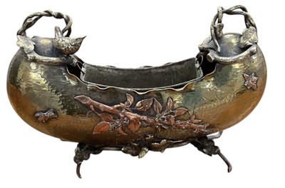 Lot 358 - An early 20th century brass and copper...