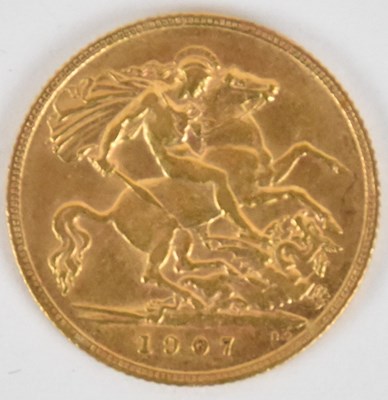 Lot 1533 - An Edward VII half sovereign, 1907.
