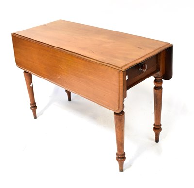Lot 77 - A Victorian mahogany Pembroke table with...