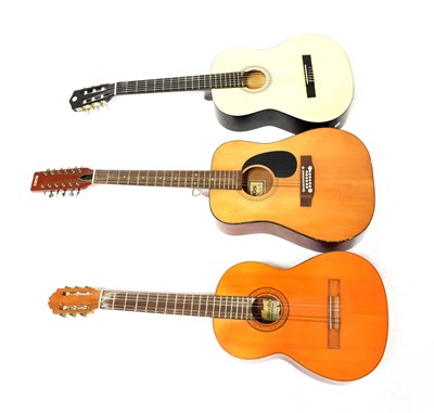 Lot 537 - A Starmaker electric guitar, an Elevation...