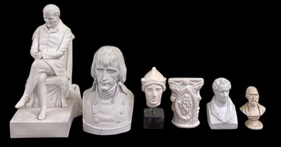 Lot 531 - An early 20th century Parian figure, published...