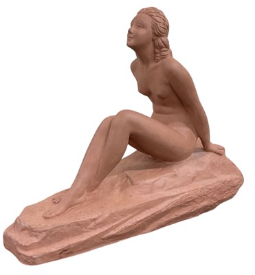 Lot 631 - DEMETRE CHIPARUS (1886-1947); a terracotta...