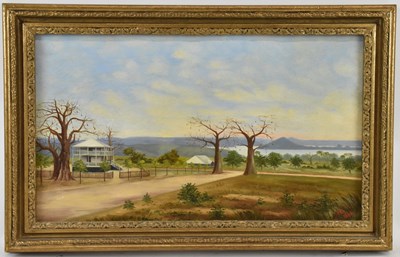Lot 138 - UNATTRIBUTED; a late 19th century oil on...