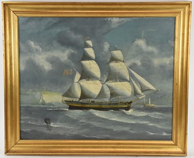 Lot 141 - UNATTRIBUTED; a mid to late 19th century oil...