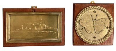 Lot 388 - An early 20th century circular brass boat...
