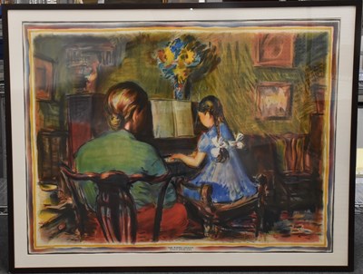 Lot 203 - RUSKIN SPEAR (1911-1990); a colour lithograph,...