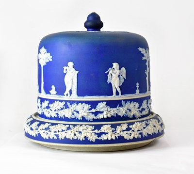 Lot 269 - A 19th century Wedgwood-style jasperware...