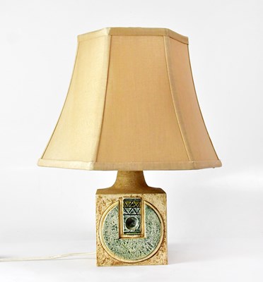 Lot 169 - ANNETTE WALTERS FOR TROIKA POTTERY; a cube...
