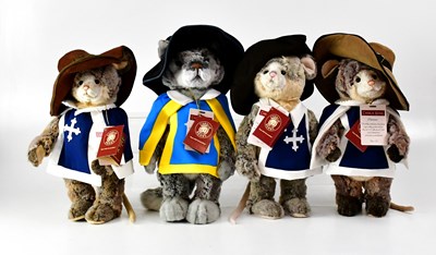 Lot 410 - CHARLIE BEARS; a set of four limited edition...