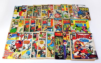 Lot 508 - MARVEL; a quantity of mainly c.1970s comics,...